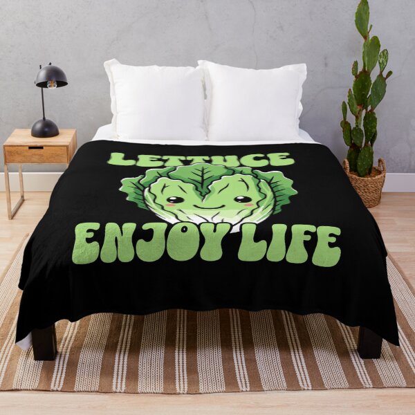 Artikelvorschau, Lettuce enjoy life Let us enjoy Life design entworfen und verkauft von DoodleDashShop.