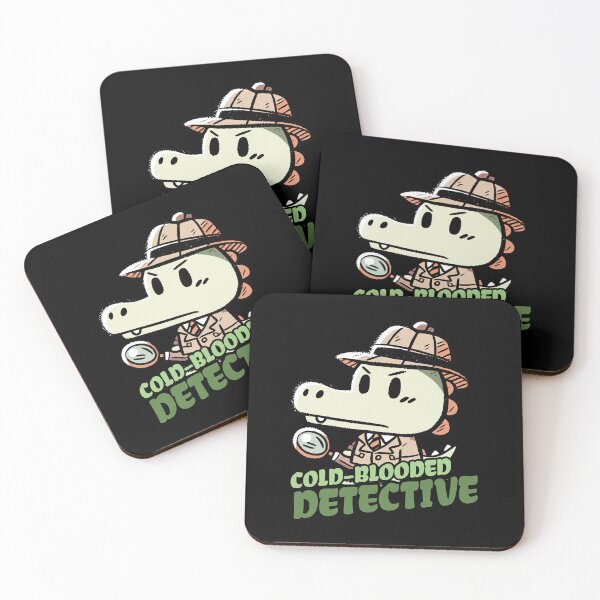 Item preview, Cold blooded detective investigator designed and sold by DoodleDashShop.