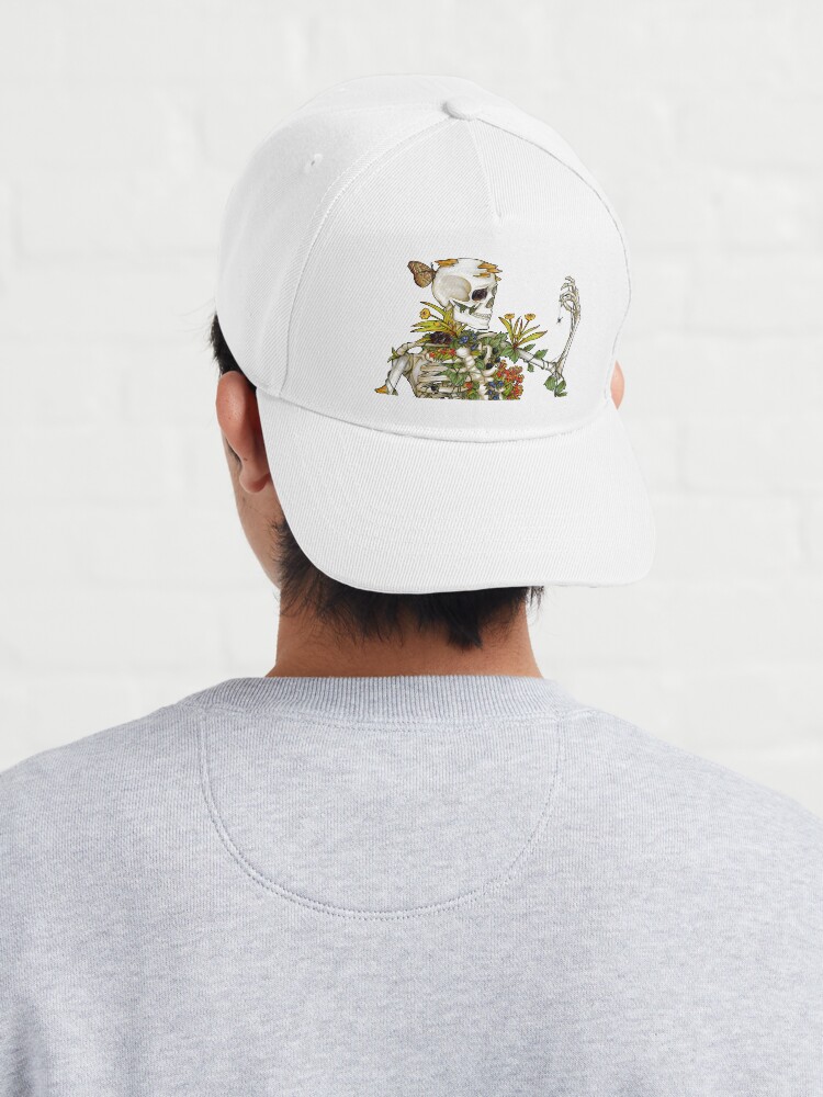Thumbnail 4 of 7, Cap, Bones and Botany designed and sold by edemoss.