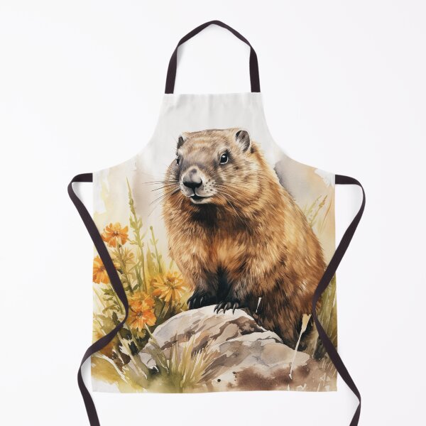 Item preview, Watercolor Marmot designed and sold by TheAnimalZ00.