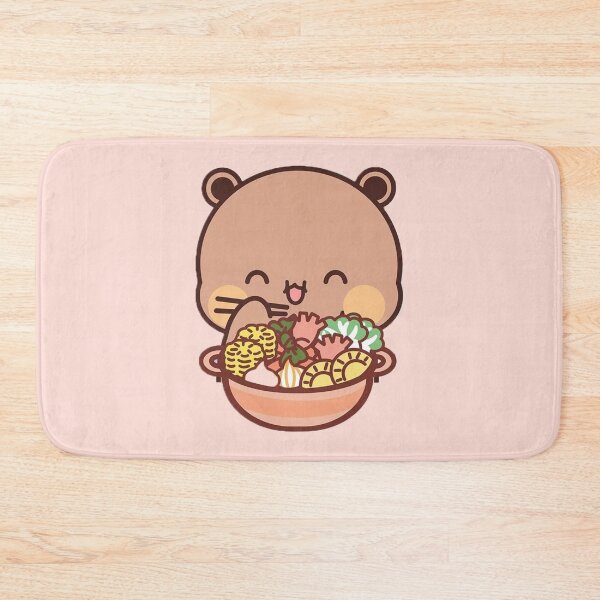 Item preview, Bubu Dudu Panda Bear Love Eating Ramen designed and sold by OceanLiveArts.