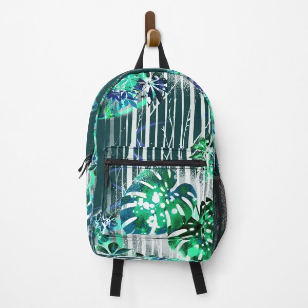 Item preview, Tropical leaf pattern #1 -Teal designed and sold by ArtSea-Bubble.