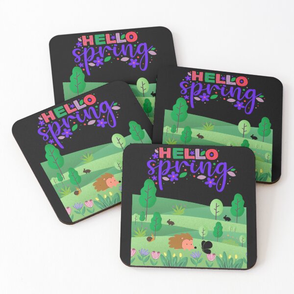 Item preview, HELLO SPRING designed and sold by stickersrafisa.