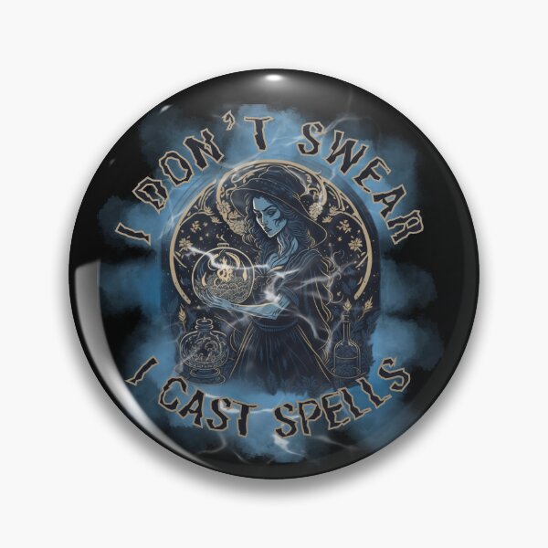 Item preview, I don't swear I cast spells witch designed and sold by martindesignden.