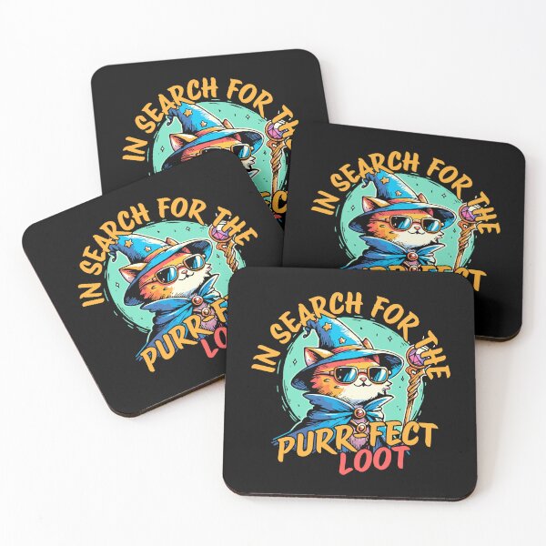 Item preview, In Search for the Purrfect Loot Dungeon Cat designed and sold by DoodleDashShop.