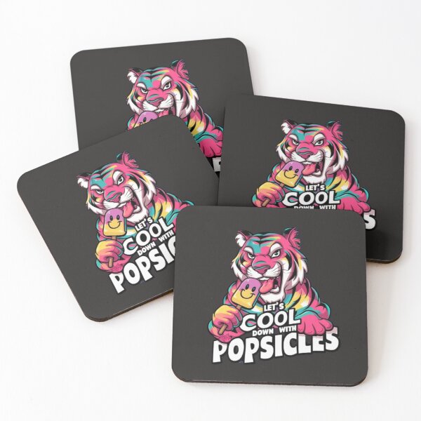 Item preview, WhimsyWares popsicles tiger designed and sold by Imaginarium of Chaos falcon88 .