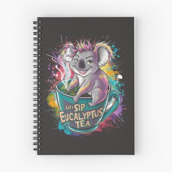 Item preview, WhimsyWares animals spring eucalyptus tea designed and sold by Imaginarium of Chaos falcon88 .