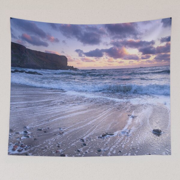 Item preview, Dawn Skies over Eyemouth Coast designed and sold by Kasia Design.