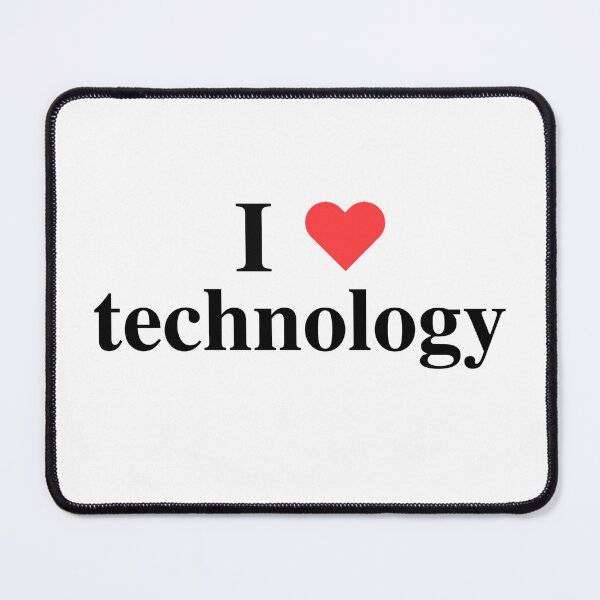 Item preview, I love technology - classic 2000's movie reference  designed and sold by blueversion.