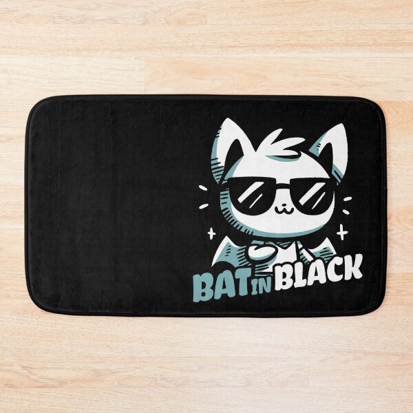 Item preview, Bat in Black Night Life designed and sold by DoodleDashShop.