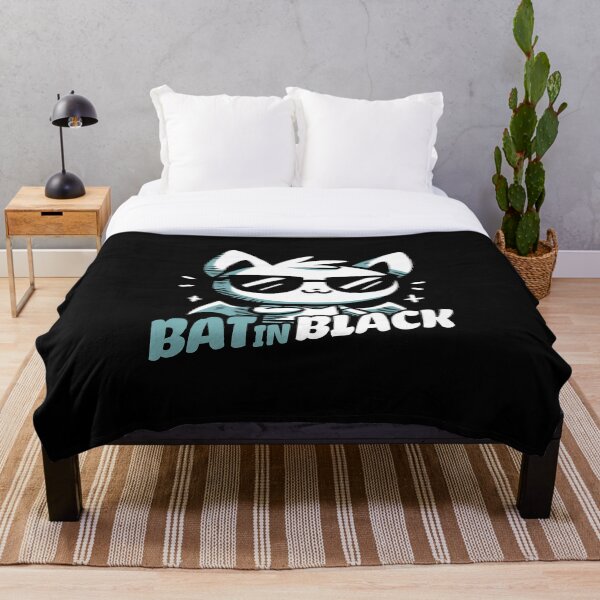 Item preview, Bat in Black Night Life designed and sold by DoodleDashShop.