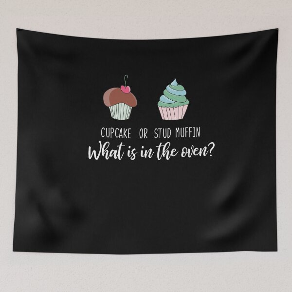 Item preview, Cupcake Or Stud Muffin V2 designed and sold by TeeTimeGuys.