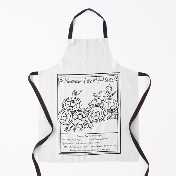 Item preview, Mushrooms of the Mid-West Coloring Page: Bird’s Nest Mushroom designed and sold by Cherie Brunetti.