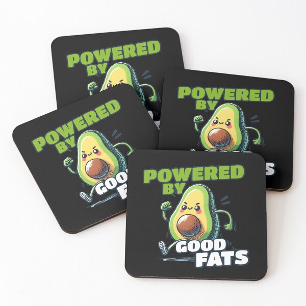 Item preview, Powered by Good Fats Avocado designed and sold by DoodleDashShop.
