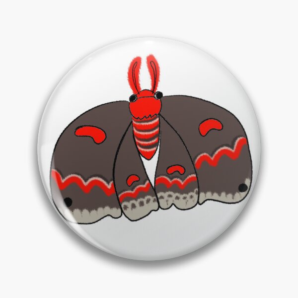 Item preview, Really Bad Cecropia Moth designed and sold by jest-some-art.