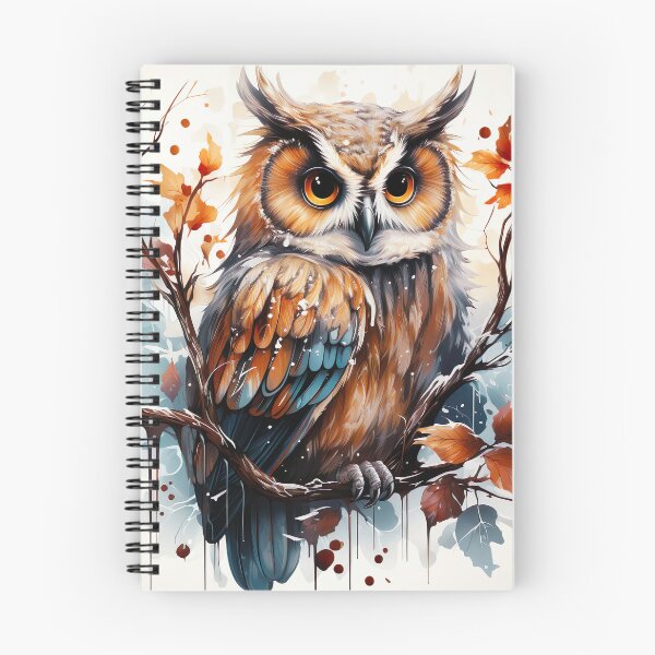 Item preview, Watercolor Great Horned Owl designed and sold by TheAnimalZ00.