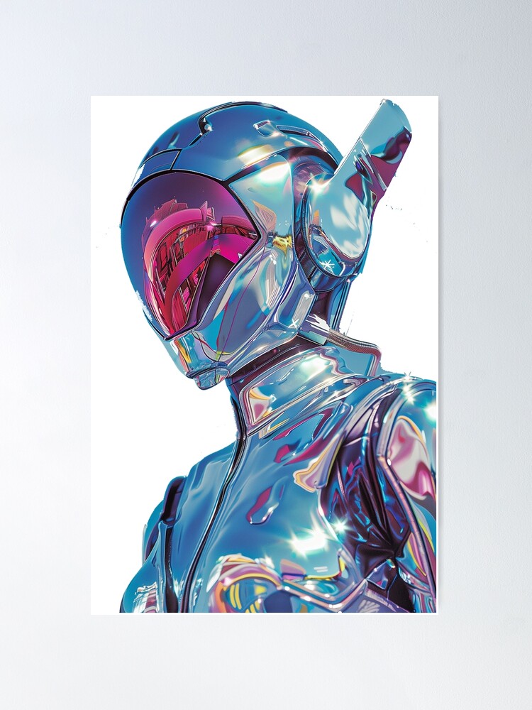 00's 新品 Sorayama Robot キャップ ビンテージ fposter,medium,wall_texture,
