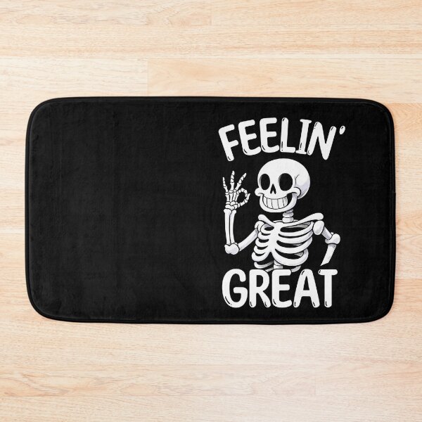 Item preview, Feeling Great Skeleton designed and sold by DoodleDashShop.