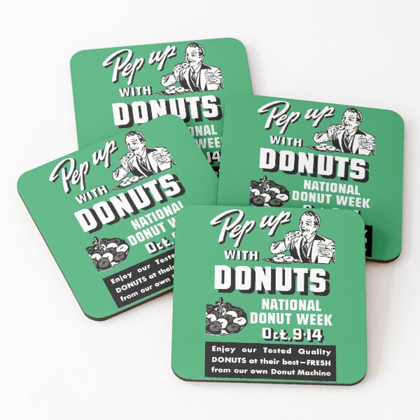 Item preview, 1941 Pep Up with Donuts designed and sold by historicimage.