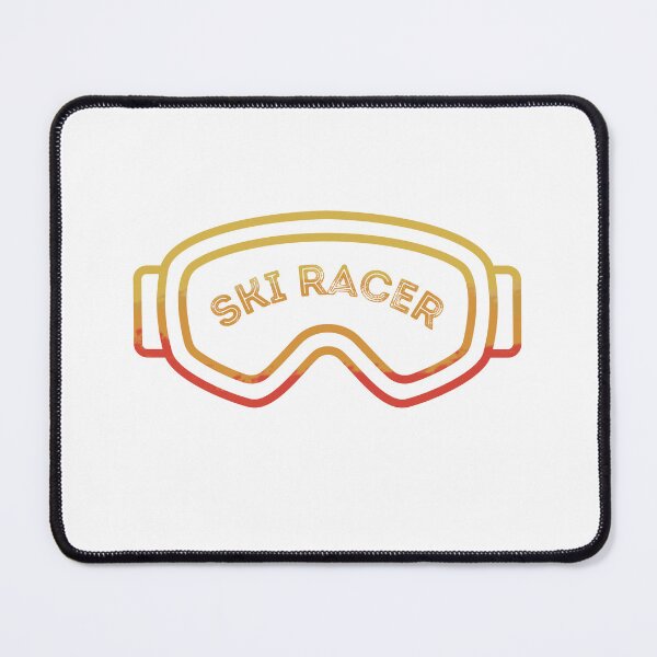 Item preview, Ski racer, gifts for skiers, yellow orange red designed and sold by alczar.