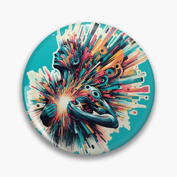 Item preview, Colorful Burst: Artistic Explosion designed and sold by Slick-Waffles.