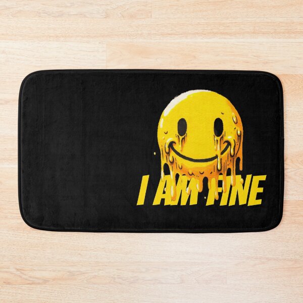 Item preview, Sad Smile Hide Your Pain Smiley designed and sold by DoodleDashShop.