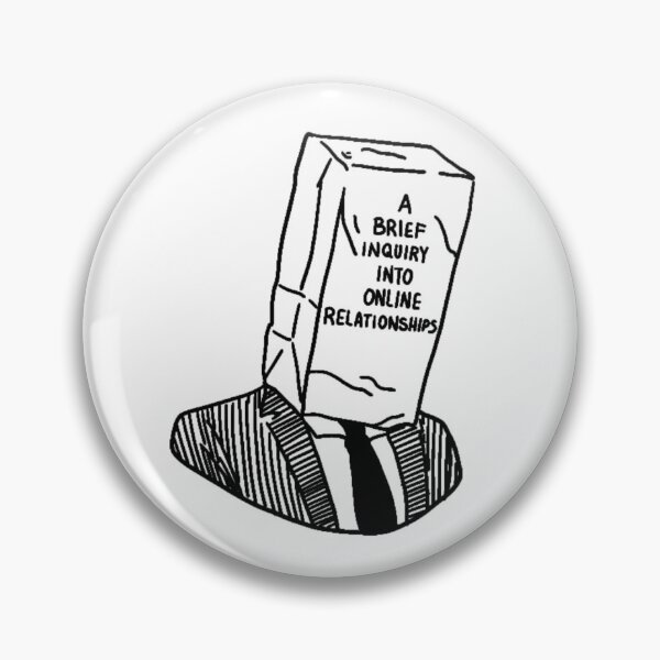 Item preview, The 1975 - 'Sincerity Is Scary' paper bag man - A Brief Inquiry Into Online Relationships designed and sold by jae-sthetics.