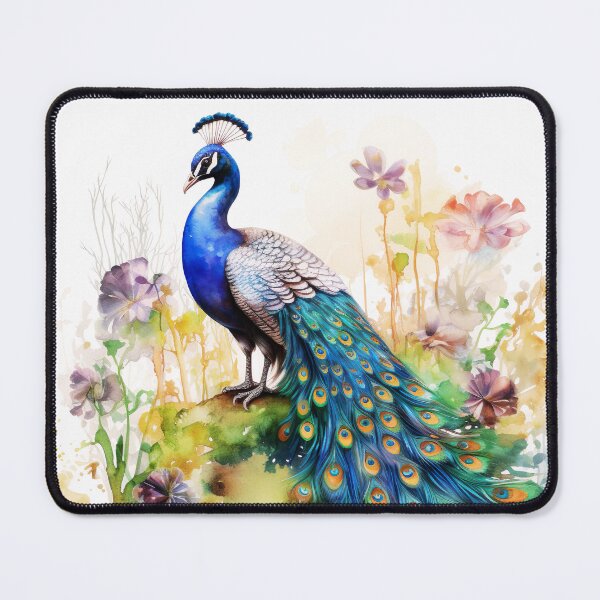 Item preview, Watercolor Peacock designed and sold by TheAnimalZ00.