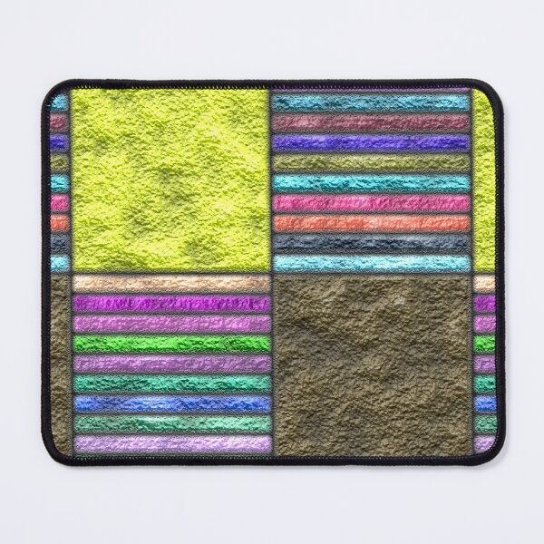 Item preview, 3D Uneven Rainbow Basket Weave Brick Texture Pattern designed and sold by TheRulerofEarth.