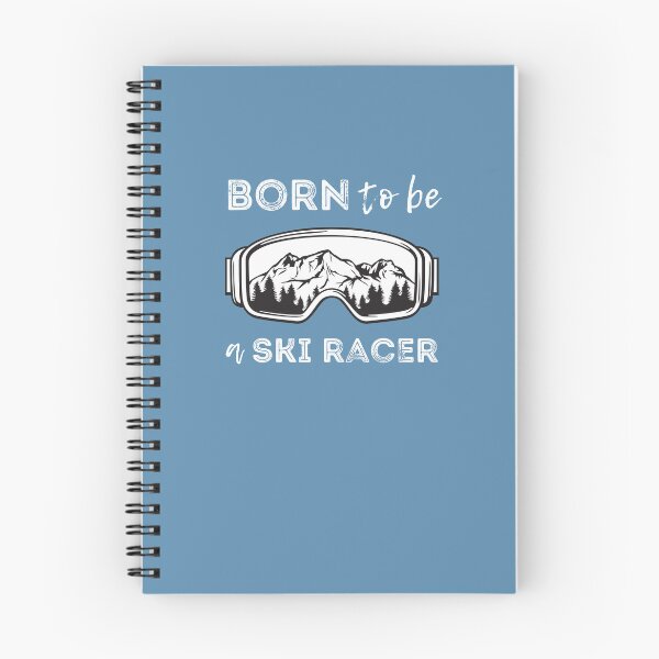 Item preview, Ski racer, born to be a ski racer, gifts for skiers designed and sold by alczar.
