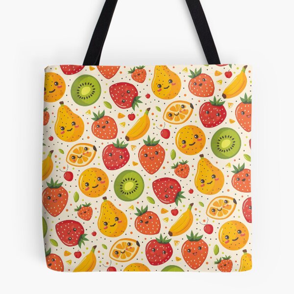 Item preview, Kawaii Cute Fun Summer Fruits designed and sold by 89BLACK.