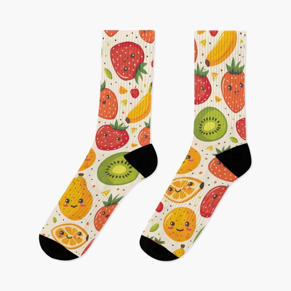 Item preview, Kawaii Cute Fun Summer Fruits designed and sold by 89BLACK.