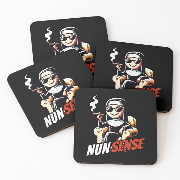 Artikelvorschau, Nonsenes Nunsense Nun entworfen und verkauft von DoodleDashShop.