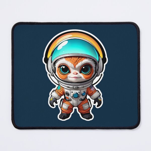Item preview, Funny Space Gremlin Astronaut designed and sold by TheArtOfPat.