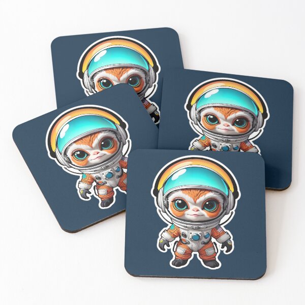 Item preview, Funny Space Gremlin Astronaut designed and sold by TheArtOfPat.