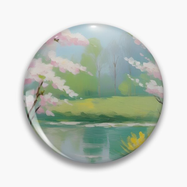 Item preview, Spring, impressionist paint, part of the Seasons collection designed and sold by lonelymoony.
