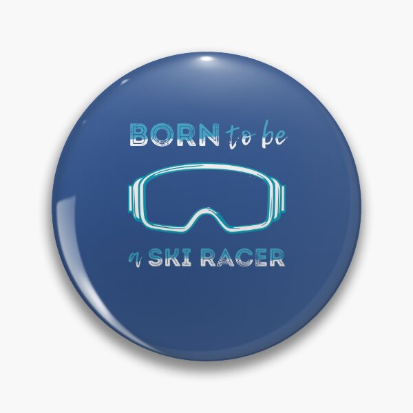 Item preview, Ski racer, born to be a ski racer, gifts for skiers designed and sold by alczar.