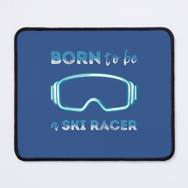 Item preview, Ski racer, born to be a ski racer, gifts for skiers designed and sold by alczar.