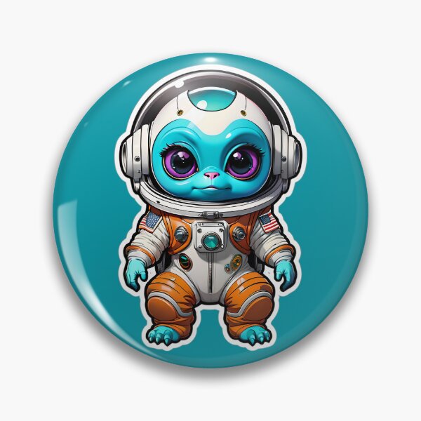 Item preview, Funny Space Gremlin Astronaut designed and sold by TheArtOfPat.