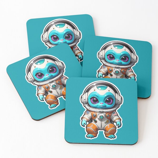 Item preview, Funny Space Gremlin Astronaut designed and sold by TheArtOfPat.