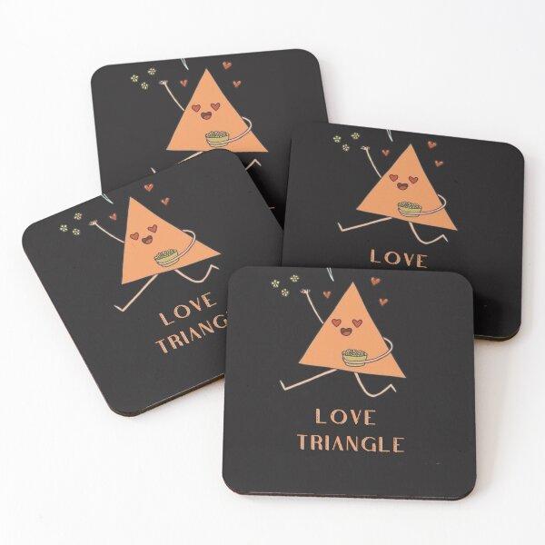 Item preview, Love triangle designed and sold by PatronesKawai.