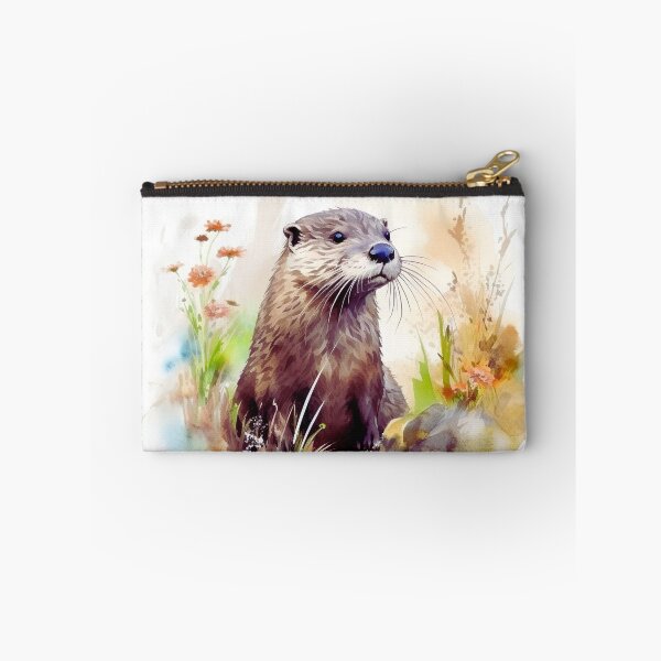 Item preview, Watercolor River Otter designed and sold by TheAnimalZ00.