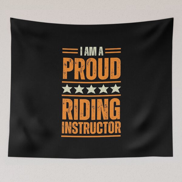 Item preview, I'm A very proud Riding Instructor designed and sold by rootartino.