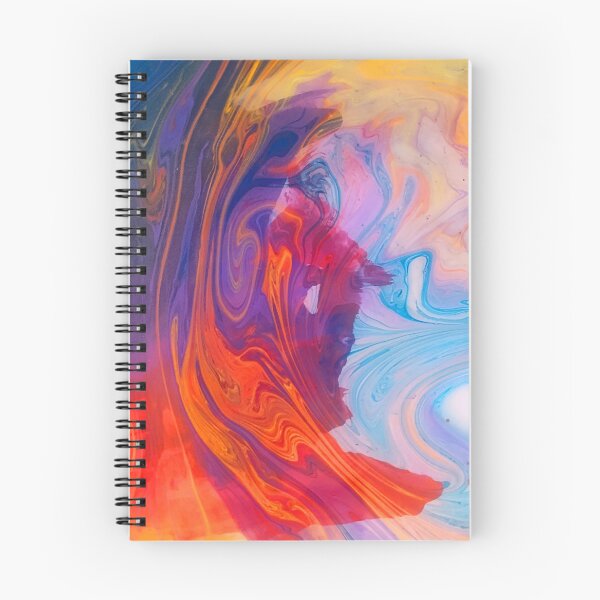 Item preview, PAINT MARBLING 2 Abstract Random Marbleized Paint Patterns designed and sold by VWSArt.