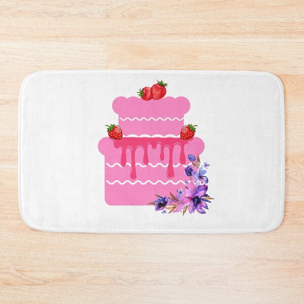 Item preview, Pink Strawberry Cake designed and sold by designlee.