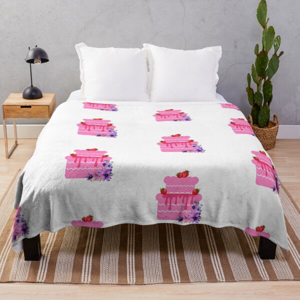 Item preview, Pink Strawberry Cake designed and sold by designlee.