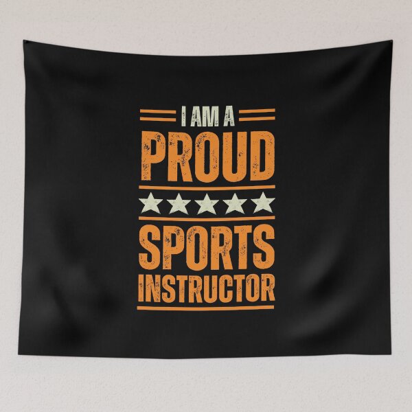 Item preview, I'm A very proud Sports Instructor designed and sold by rootartino.