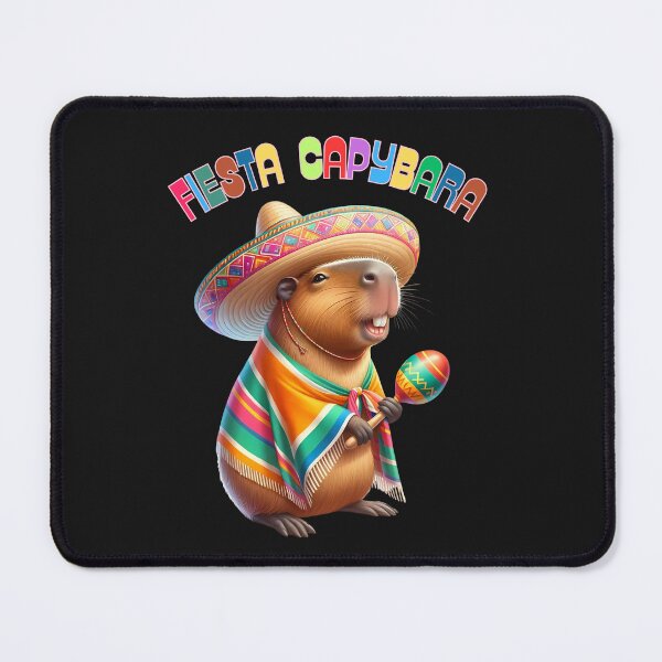 Item preview, Fiesta Capybara Cinco De Mayo designed and sold by elynne9.