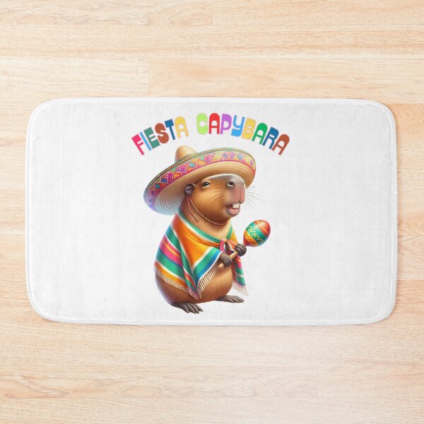 Item preview, Fiesta Capybara Cinco De Mayo designed and sold by elynne9.