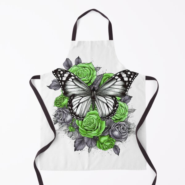 Item preview, Butterfly and Green Roses designed and sold by MGdezigns.